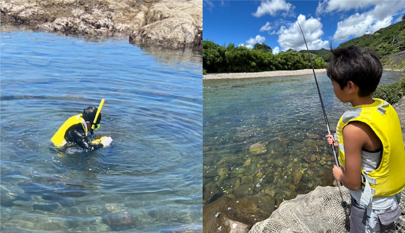 磯遊び・川遊び